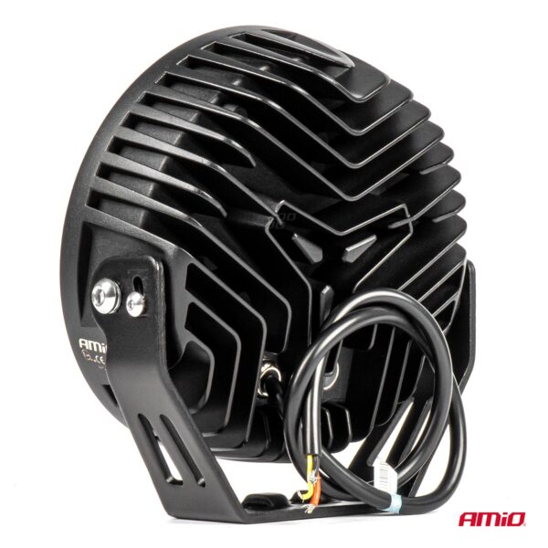 Amio ΠΡΟΒΟΛΕΑΣ ΟΔΗΓΗΣΗΣ ΣΤΡΟΓΓΥΛΟΣ LED PRO IP67 9600lm 10-30V - 80W - 6000K - 16 LED - 178x178x65mm ΑΜΙΟ - 1 ΤΕΜ. - Image 2