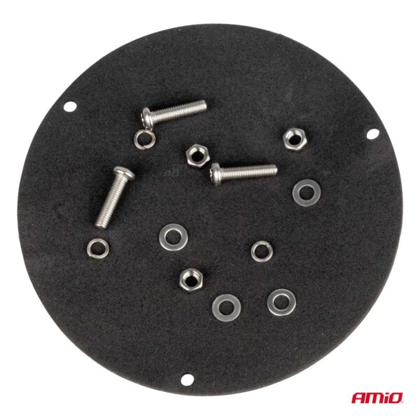 Amio ΦΑΡΟΣ HEAVY DUTY W28B 12/24V ΠΟΡΤΟΚΑΛΙ 16LED ΒΙΔΩΤΟΣ Υ77mm Φ110mm AMIO - 1 τεμ. - Image 4