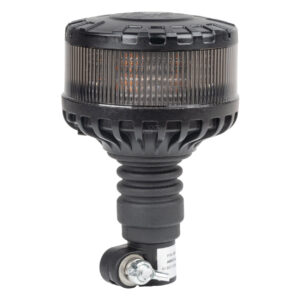 Amio ΦΑΡΟΣ ΦΙΜΕ HEAVY DUTY W28P 12/24V 16LED ΕΛΑΣΤΙΚΟΣ ΒΙΔΩΤΟΣ ΠΟΡΤΟΚΑΛΙ Υ169mm Φ110mm AMIO - 1 τεμ.