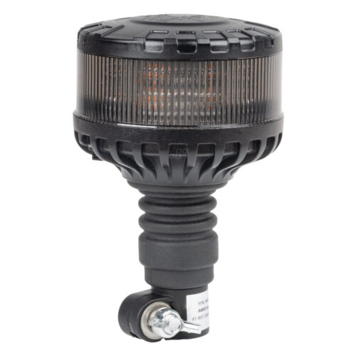 Amio ΦΑΡΟΣ ΦΙΜΕ HEAVY DUTY W28P 12/24V 16LED ΕΛΑΣΤΙΚΟΣ ΒΙΔΩΤΟΣ ΠΟΡΤΟΚΑΛΙ Υ169mm Φ110mm AMIO – 1 τεμ.