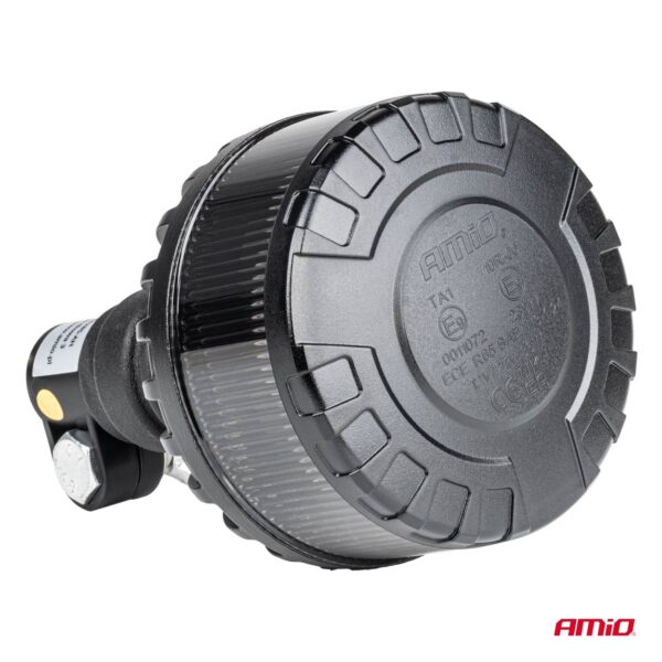 Amio ΦΑΡΟΣ ΦΙΜΕ HEAVY DUTY W28P 12/24V 16LED ΕΛΑΣΤΙΚΟΣ ΒΙΔΩΤΟΣ ΠΟΡΤΟΚΑΛΙ Υ169mm Φ110mm AMIO - 1 τεμ. - Image 2
