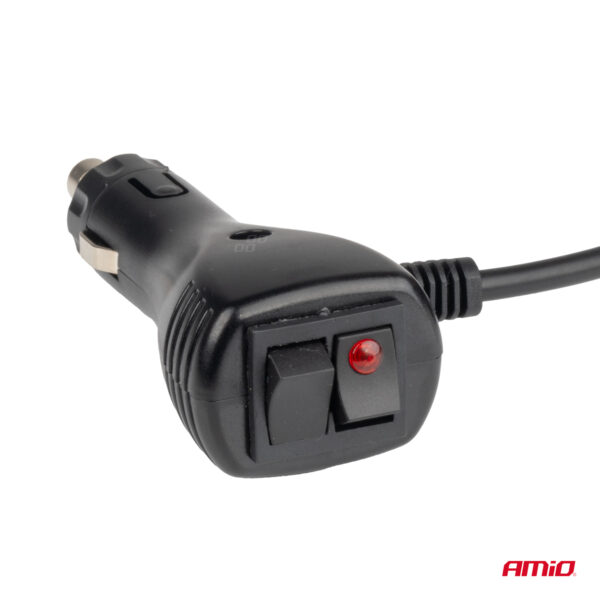 Amio ΦΑΡΟΣ ΦΙΜΕ HEAVY DUTY W28M 12/24V ΠΟΡΤΟΚΑΛΙ 16LED ΜΑΓΝΗΤΙΚΟΣ/ΒΙΔΩΤΟΣ ΜΕ ΦΙΣ ΑΝΑΠΤΗΡΑ Υ89mm Φ110mm AMIO - 1 τεμ. - Image 4