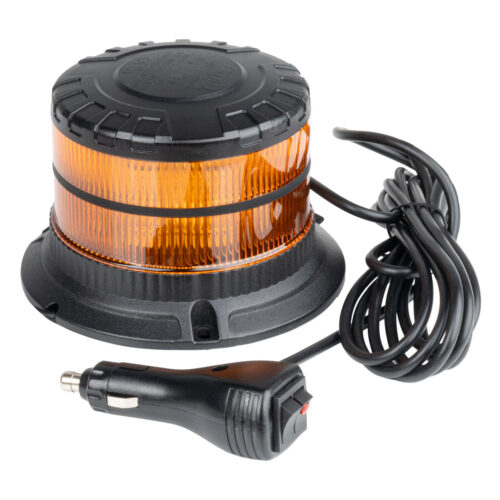 Amio ΦΑΡΟΣ HEAVY DUTY W29M 12/24V ΠΟΡΤΟΚΑΛΙ 16LED ΜΑΓΝΗΤΙΚΟΣ/ΒΙΔΩΤΟΣ ΜΕ ΦΙΣ ΑΝΑΠΤΗΡΑ Υ103mm Φ110mm AMIO – 1 τεμ.
