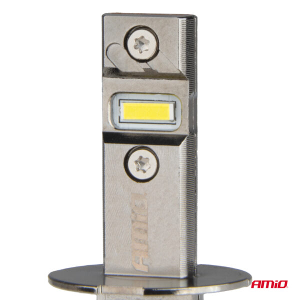 Amio ΛΑΜΠΕΣ LED H3 12V 60W 6.000K 5.600lm +400% LED CAN-BUS HYBRID SERIES AMIO - 2 ΤΕΜ. - Image 2