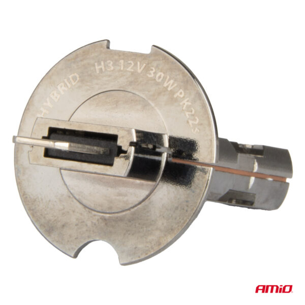 Amio ΛΑΜΠΕΣ LED H3 12V 60W 6.000K 5.600lm +400% LED CAN-BUS HYBRID SERIES AMIO - 2 ΤΕΜ. - Image 3