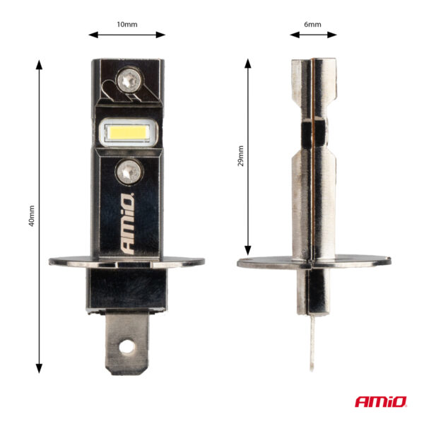 Amio ΛΑΜΠΕΣ LED H3 12V 60W 6.000K 5.600lm +400% LED CAN-BUS HYBRID SERIES AMIO - 2 ΤΕΜ. - Image 4
