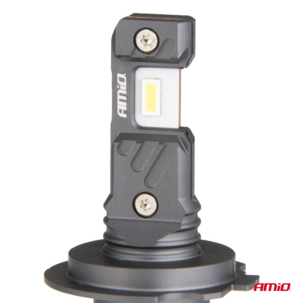 Amio ΛΑΜΠΕΣ LED H7/H18 12V 60W 6.000K 5.600lm +400% LED CAN-BUS HYBRID SERIES AMIO - 2 ΤΕΜ. - Image 4
