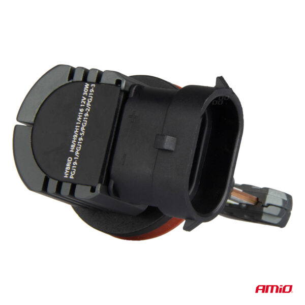 Amio ΛΑΜΠΕΣ LED H8/H9/H11/H16 12V 60W 6.000K 5.600lm +400% LED CAN-BUS HYBRID SERIES AMIO - 2 ΤΕΜ. - Image 3