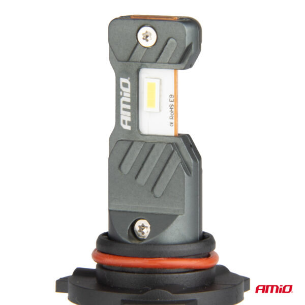 Amio ΛΑΜΠΕΣ LED HΒ4 9006 12V 60W 6.000K 5.600lm +400% LED CAN-BUS HYBRID SERIES AMIO - 2 ΤΕΜ. - Image 2