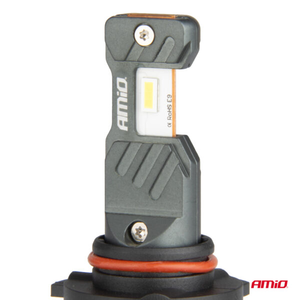 Amio ΛΑΜΠΕΣ LED HIR2 12V 60W 6.000K 5.600lm +400% LED CAN-BUS HYBRID SERIES AMIO - 2 ΤΕΜ. - Image 2