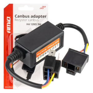 Amio ΑΝΤΙΣΤΑΣΗ ΓΙΑ ΛΑΜΠΕΣ LED H4 12V 3W 120Ω AMIO - 1 τεμ.