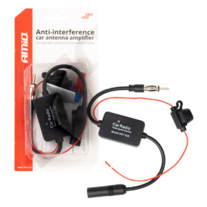 Amio Amio - ΕΝΙΣΧΥΤΗΣ ΣΗΜΑΤΟΣ ΚΕΡΑΙΑΣ ΚΑΤΑ ΤΩΝ ΠΑΡΕΜΒΟΛΩΝ 12V - AM/FM - 1 τεμ. (04133/AM)