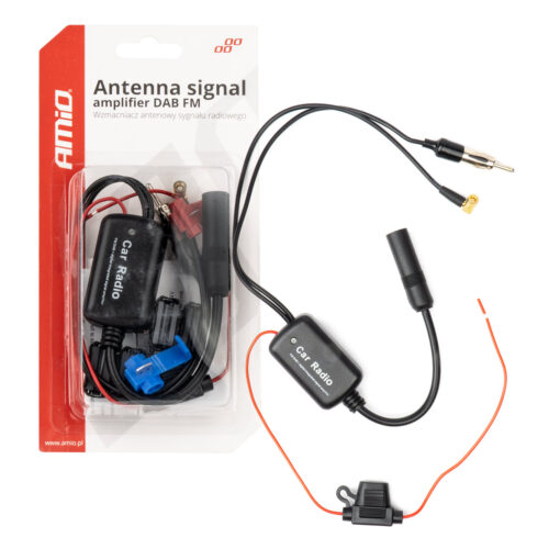 Amio ΕΝΙΣΧΥΤΗΣ ΣΗΜΑΤΟΣ ΚΕΡΑΙΑΣ 12V – DAB/FM AMIO – 1 τεμ.