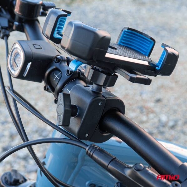 Amio ΒΑΣΗ ΣΤΗΡΙΞΗΣ ΚΙΝΗΤΟΥ ΓΙΑ MOTO/ΠΟΔΗΛΑΤΟ/SCOOTER 360° AMIO - 1 τεμ. - Image 3