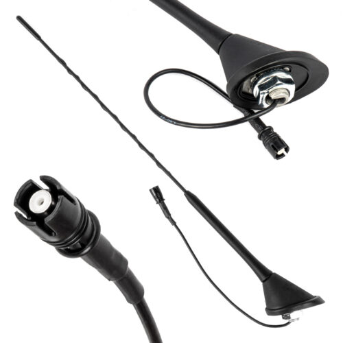 Amio ΚΕΡΑΙΑ ΟΡΟΦΗΣ ANT11 45.4 cm ΜΕ ΚΑΛΩΔΙΟ 20cm ΚΑΙ ΦΙΣΑ RAKU-2 UNIVERSAL ΜΑΥΡΗ ΑΜΙΟ – 1 ΤΕΜ.