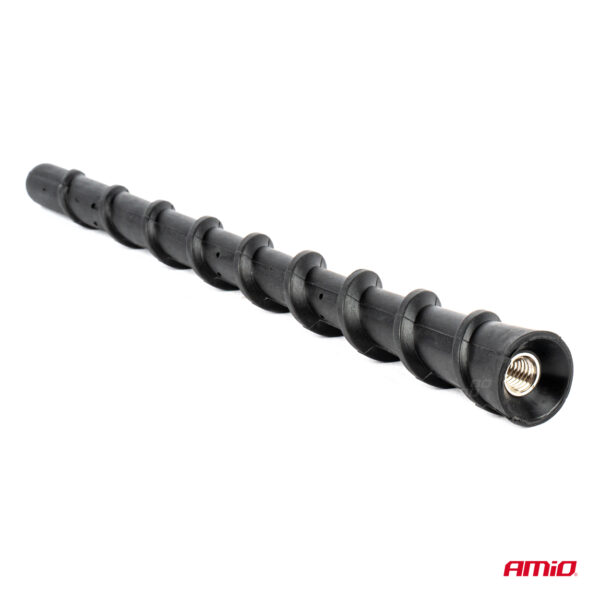 Amio ΚΕΡΑΙΑ ΟΡΟΦΗΣ ANTM10 18cm ΜΕ 2 ΑΝΤΑΠΤΟΡΕΣ 5-6mm ΜΑΥΡΗ ΑΜΙΟ - 1 ΤΕΜ. - Image 2