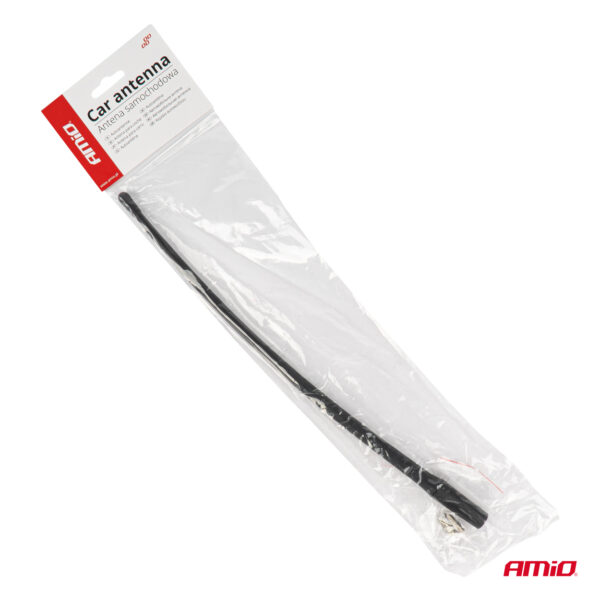Amio ΚΕΡΑΙΑ ΟΡΟΦΗΣ ANTM12 33cm ΜΕ 2 ΑΝΤΑΠΤΟΡΕΣ 5-6mm ΜΑΥΡΗ ΑΜΙΟ - 1 ΤΕΜ. - Image 4