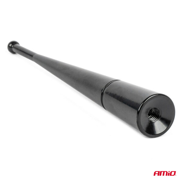 Amio ΚΕΡΑΙΑ ΟΡΟΦΗΣ ANTM13 10cm ΜΕ 2 ΑΝΤΑΠΤΟΡΕΣ 5-6mm ΜΑΥΡΗ ΑΜΙΟ - 1 ΤΕΜ. - Image 2