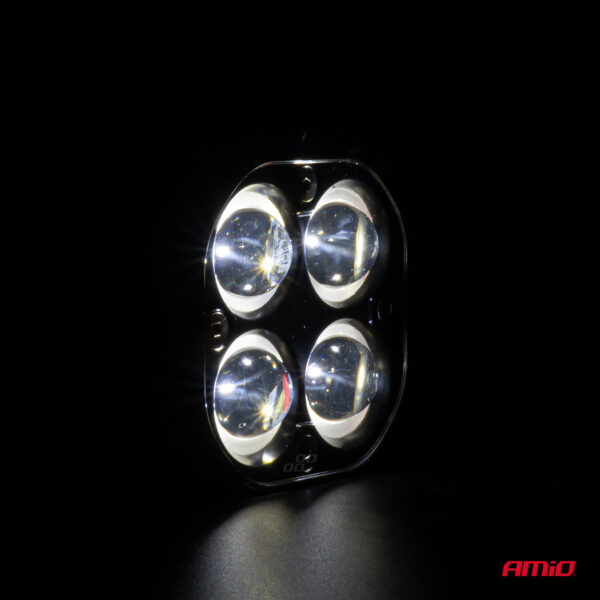 Amio ΠΡΟΒΟΛΕΑΣ ΕΡΓΑΣΙΑΣ ΤΕΤΡΑΓΩΝΟΣ LED 20W 9-36V 4.000lm 6.500K AWL63 AMIO - 1 ΤΕΜ. - Image 2
