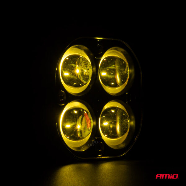 Amio ΠΡΟΒΟΛΕΑΣ ΕΡΓΑΣΙΑΣ ΤΕΤΡΑΓΩΝΟΣ LED 20W 9-36V 4.000lm 6.500K AWL63 AMIO - 1 ΤΕΜ. - Image 3