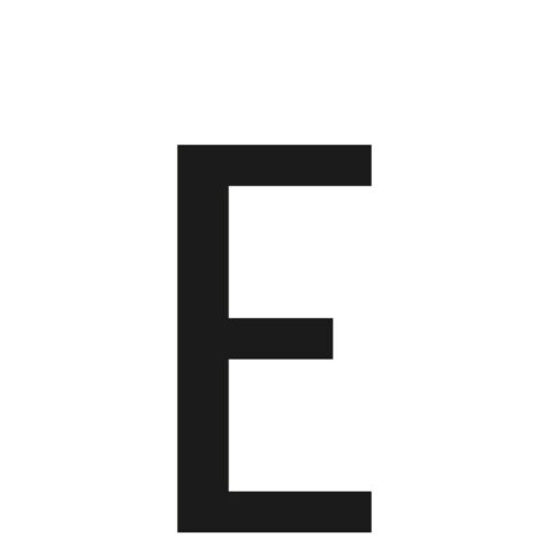 Lampa ΑΥΤΟΚΟΛΛΗΤΟ ΓΡΑΜΜΑ ΠΙΝΑΚΙΔΩΝ 60x30mm “E”