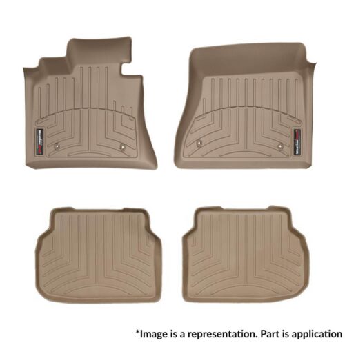 OtoTop MERCEDES W203 C-CLASS 2001-2007 ΠΑΤΑΚΙΑ ΛΑΣΤΙΧΟ WEATHER TECH ΜΠΕΖ 4ΤΕΜ