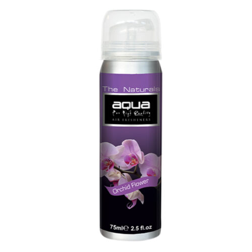 Aqua ΑΡΩΜΑΤΙΚΟ ΑΥΤΟΚΙΝΗΤΟΥ ΣΕ ΣΠΡΕΙ (SPRAY) ΜΕ ΑΡΩΜΑ ΟΡΧΙΔΕΑ (ORCHID FLOWER) FLOWERS SERIES 75ml AQUA – 1 TEM.