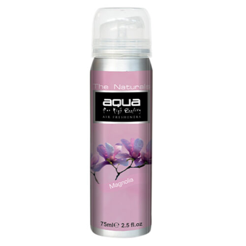 Aqua ΑΡΩΜΑΤΙΚΟ ΑΥΤΟΚΙΝΗΤΟΥ ΣΕ ΣΠΡΕΙ (SPRAY) ΜΕ ΑΡΩΜΑ ΜΑΝΟΛΙΑ (MAGNOLIA) FLOWERS SERIES 75ml AQUA – 1 TEM.