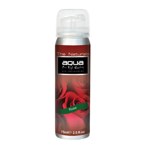 Aqua ΑΡΩΜΑΤΙΚΟ ΑΥΤΟΚΙΝΗΤΟΥ ΣΕ ΣΠΡΕΙ (SPRAY) ΜΕ ΑΡΩΜΑ ΤΡΙΑΝΤΑΦΥΛΛΟ (ROSE) FLOWERS SERIES 75ml AQUA – 1 TEM.