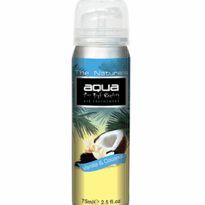 Aqua ΑΡΩΜΑΤΙΚΟ ΑΥΤΟΚΙΝΗΤΟΥ ΣΕ ΣΠΡΕΙ (SPRAY)  ΜΕ ΑΡΩΜΑ ΚΑΡΥΔΑ & ΒΑΝΙΛΙΑ FRUITS SERIES 75ml AQUA - 1 TEM.