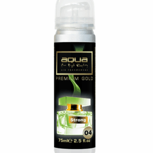 Aqua ΑΡΩΜΑΤΙΚΟ ΑΥΤΟΚΙΝΗΤΟΥ ΣΕ ΣΠΡΕΙ (SPRAY)  ΜΕ ΑΡΩΜΑ STRONG PREMIUM GOLD SERIES 75ml AQUA - 1 TEM.