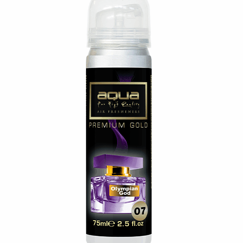 Aqua ΑΡΩΜΑΤΙΚΟ ΑΥΤΟΚΙΝΗΤΟΥ ΣΕ ΣΠΡΕΙ (SPRAY) ΜΕ ΑΡΩΜΑ OLYMPIAN GOD PREMIUM GOLD SERIES 75ml AQUA – 1 TEM.