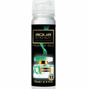 Aqua ΑΡΩΜΑΤΙΚΟ ΑΥΤΟΚΙΝΗΤΟΥ ΣΕ ΣΠΡΕΙ (SPRAY)  ΜΕ ΑΡΩΜΑ SUAVE PREMIUM GOLD SERIES 75ml AQUA - 1 TEM.