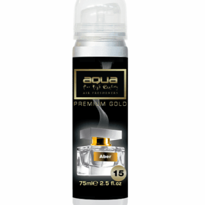 Aqua ΑΡΩΜΑΤΙΚΟ ΑΥΤΟΚΙΝΗΤΟΥ ΣΕ ΣΠΡΕΙ (SPRAY)  ΜΕ ΑΡΩΜΑ ABER PREMIUM GOLD SERIES 75ml AQUA - 1 TEM.