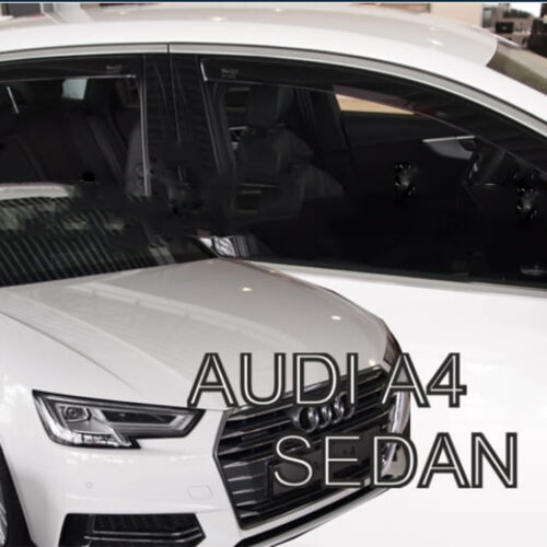Heko ΑΝΕΜΟΘΡΑΥΣΤΕΣ ΓΙΑ AUDI A4 4D 2016 ΣΕΤ ΑΥΤΟΚΙΝΗΤΟΥ ΑΠΟ ΕΥΚΑΜΠΤΟ ΦΙΜΕ ΠΛΑΣΤΙΚΟ HEKO – 4 ΤΕΜ.