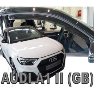 Heko ΑΝΕΜΟΘΡΑΥΣΤΕΣ ΓΙΑ AUDI A1 5D 2018-2021 ΖΕΥΓΑΡΙ ΑΠΟ ΕΥΚΑΜΠΤΟ ΦΙΜΕ ΠΛΑΣΤΙΚΟ HEKO - 2 ΤΕΜ.
