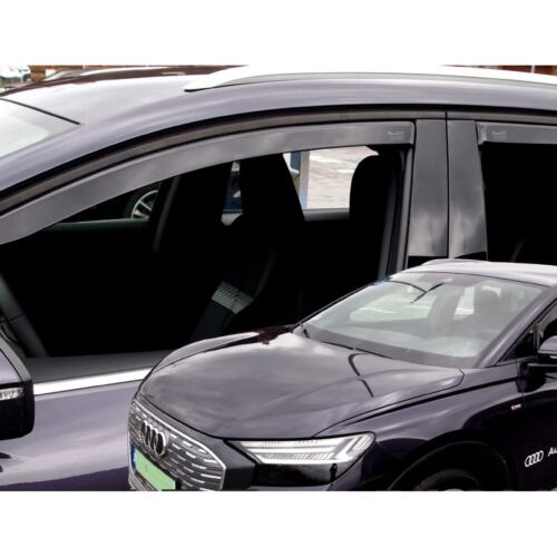 Heko ΑΝΕΜΟΘΡΑΥΣΤΕΣ ΓΙΑ AUDI Q4 E-TRON 5D 2021+ –  ΣΕΤ ΑΥΤΟΚΙΝΗΤΟΥ ΑΠΟ ΕΥΚΑΜΠΤΟ ΦΙΜΕ ΠΛΑΣΤΙΚΟ HEKO – 4 ΤΕΜ.