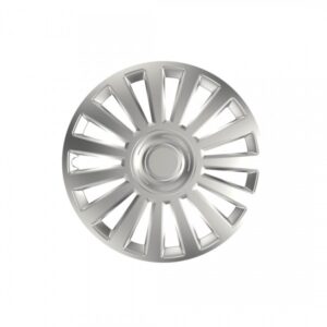 Amio ΤΑΣΙΑ 13" HUBCAP LUXURY ΑΣΗΜΙ - ΣΕΤ 4 ΤΕΜ. ΣΕ ΚΟΥΤΙ AMIO