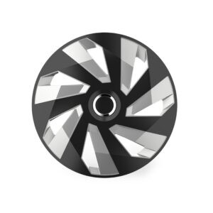 Amio ΤΑΣΙ 14 INCH INCH HUBCAP VECTOR RC SILVER BLACK AMiO - 1 ΤΕΜ.