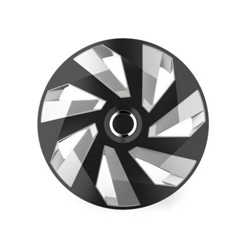 Amio ΤΑΣΙ 14 INCH INCH HUBCAP VECTOR RC SILVER BLACK AMiO – 1 ΤΕΜ.