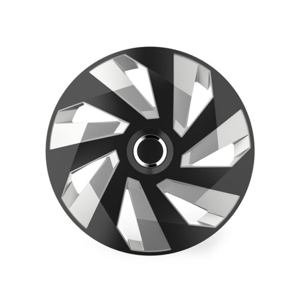Amio ΤΑΣΙ 14 INCH INCH HUBCAP VECTOR RC SILVER BLACK AMiO - 1 ΤΕΜ.