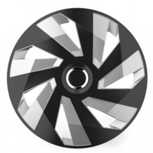 Amio ΤΑΣΙΑ 15" HUBCAP VECTOR RC SILVER BLACK AMIO- ΣΕΤ 4 ΤΕΜ. ΣΕ ΚΟΥΤΙ