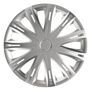 Amio Amio - ΤΑΣΙΑ 15" HUBCAP SPARK ΑΣΗΜΙ - - ΣΕΤ 4ΤΕΜ ΣΕ KOYTI (1204/AM)