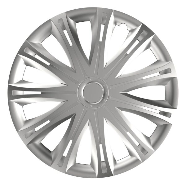 Amio ΤΑΣΙΑ 15" HUBCAP SPARK ΑΣΗΜΙ - - AMIO ΣΕΤ 4ΤΕΜ ΣΕ KOYTI