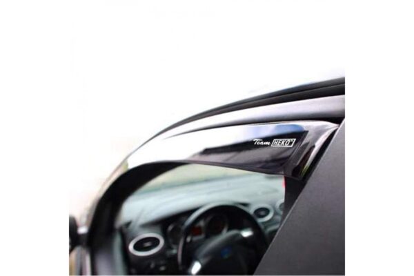 Heko ΑΝΕΜΟΘΡΑΥΣΤΕΣ ΓΙΑ VOLVO S40 4D 2004-2012 ΣΕΤ ΑΥΤΟΚΙΝΗΤΟΥ ΑΠΟ ΕΥΚΑΜΠΤΟ ΦΙΜΕ ΠΛΑΣΤΙΚΟ HEKO - 4 ΤΕΜ.