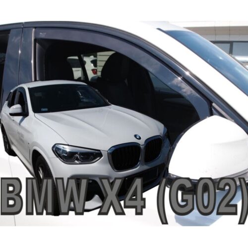 Heko ΑΝΕΜΟΘΡΑΥΣΤΕΣ ΓΙΑ BMW X4 G02 5D 2018-2021 ΖΕΥΓΑΡΙ ΑΠΟ ΕΥΚΑΜΠΤΟ ΦΙΜΕ ΠΛΑΣΤΙΚΟ HEKO – 2 ΤΕΜ.