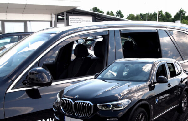 Heko ΑΝΕΜΟΘΡΑΥΣΤΕΣ ΓΙΑ BMW X5 G05 5D 2018+ -ΣΕΤ ΑΥΤΟΚΙΝΗΤΟΥ ΑΠΟ ΕΥΚΑΜΠΤΟ ΦΙΜΕ ΠΛΑΣΤΙΚΟ HEKO - 4 ΤΕΜ.