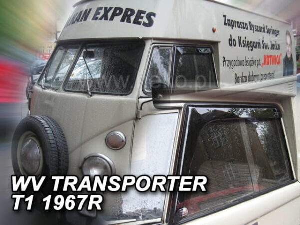 Heko ΑΝΕΜΟΘΡΑΥΣΤΕΣ ΓΙΑ VW TRANSPORTER T1 2D 1969 - (ΑΥΤΟΚΟΛΛΗΤΟΙ)  ΑΥΤΟΚΙΝΗΤΟΥ ΑΠΟ ΕΥΚΑΜΠΤΟ ΦΙΜΕ ΠΛΑΣΤΙΚΟ HEKO - 2 ΤΕΜ.
