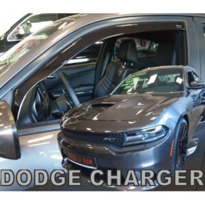 Heko ΑΝΕΜΟΘΡΑΥΣΤΕΣ ΓΙΑ DODGE CHARGER 5D 2011-2021 ΖΕΥΓΑΡΙ ΑΠΟ ΕΥΚΑΜΠΤΟ ΦΙΜΕ ΠΛΑΣΤΙΚΟ HEKO - 2 ΤΕΜ.