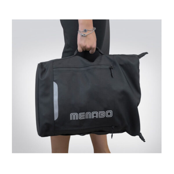 MENABO ΤΣΑΝΤΑ ΠΛΑΤΗΣ/ΧΕΙΡΟΣ URBAN 19L ΣΕ ΜΑΥΡΟ ΧΡΩΜΑ ΚΑΤΑΛΛΗΛΗ ΓΙΑ LAPTOP MENABO - 1 τεμ. - Image 4
